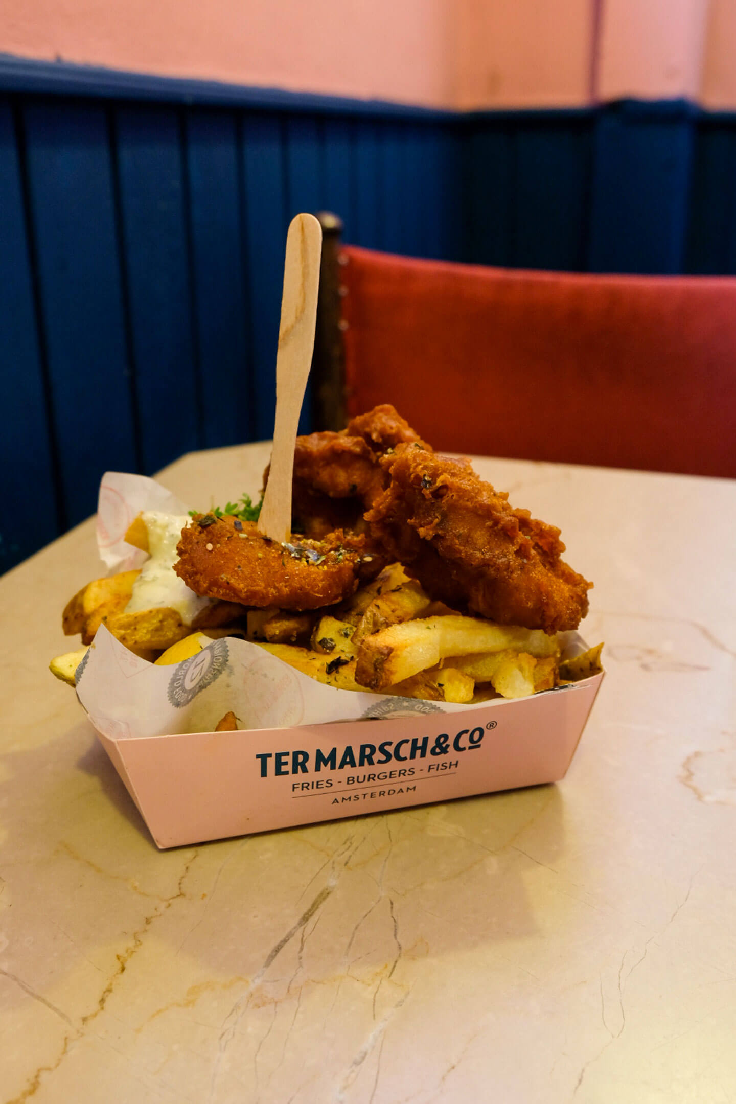 Fish and chips - Ter Marsch and Co
