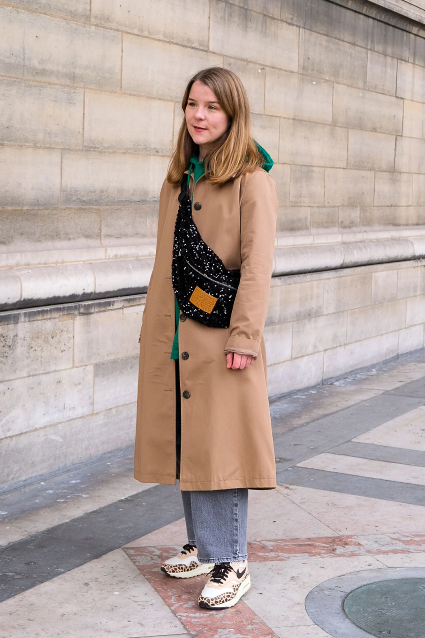 Look trench femme
